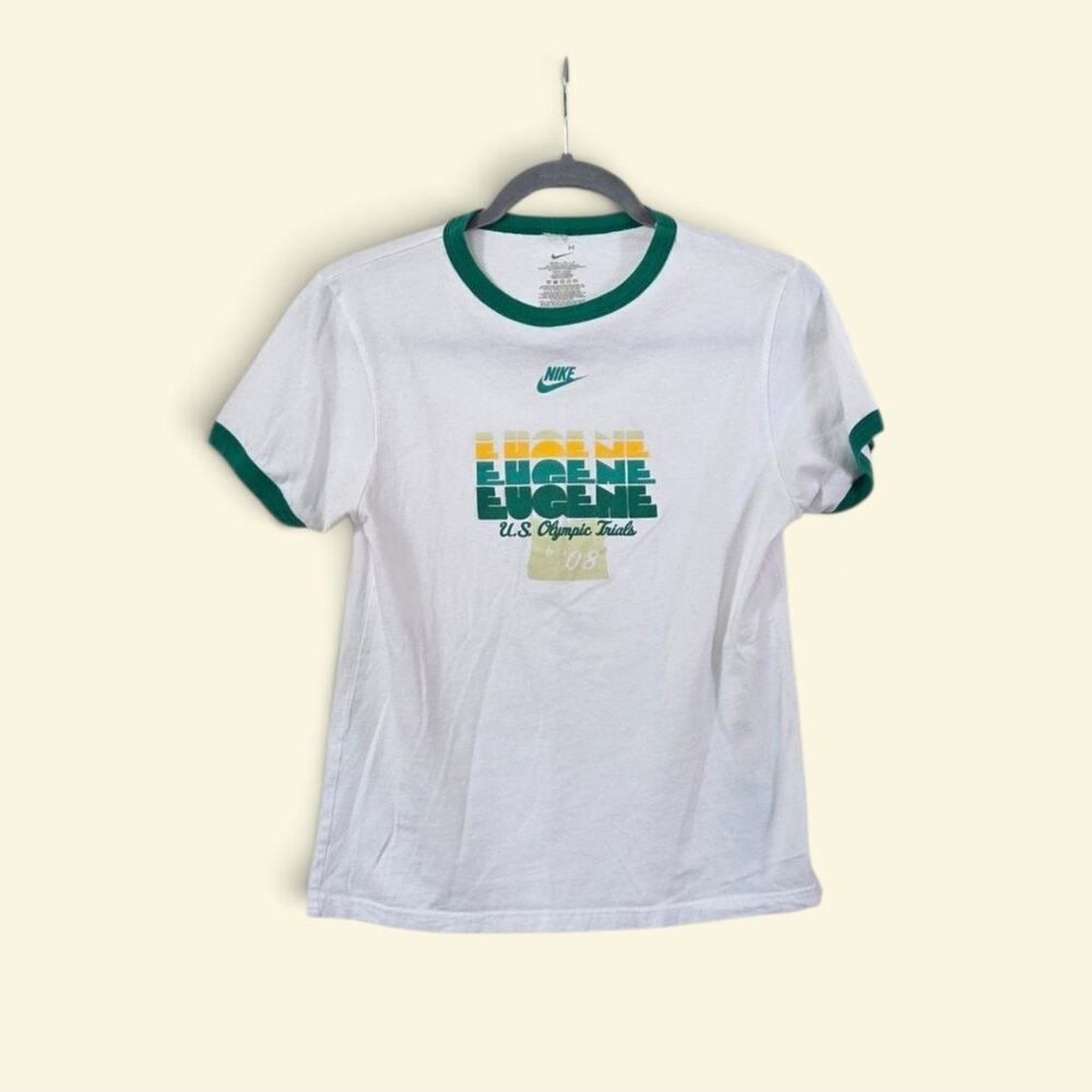 Nike Eugene 08 US Olympic Trials Ringer T-Shirt Womens Medium Hayward Field UofO